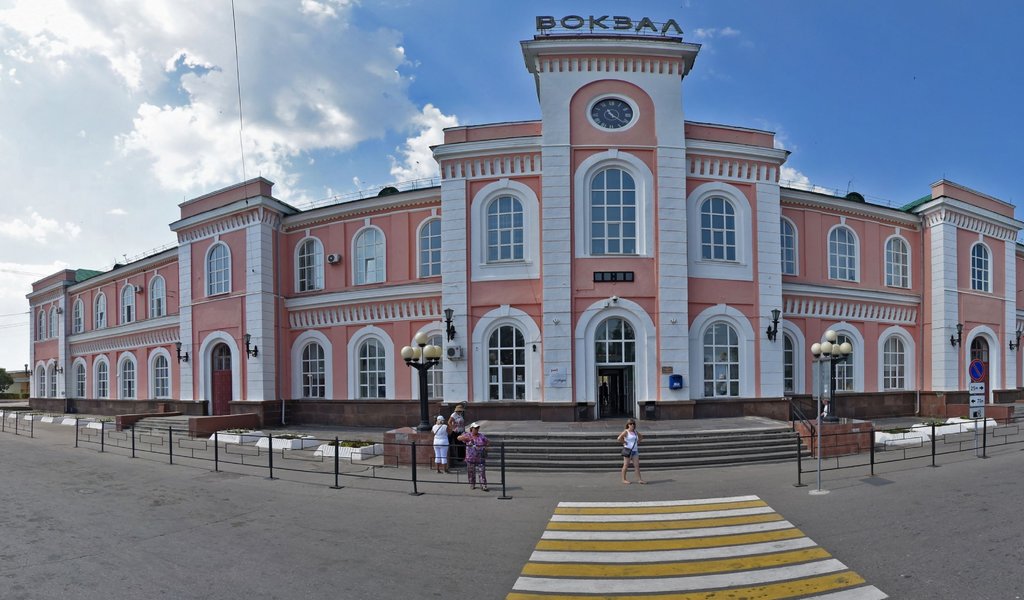 Железнодорожный вокзал в Тамбове